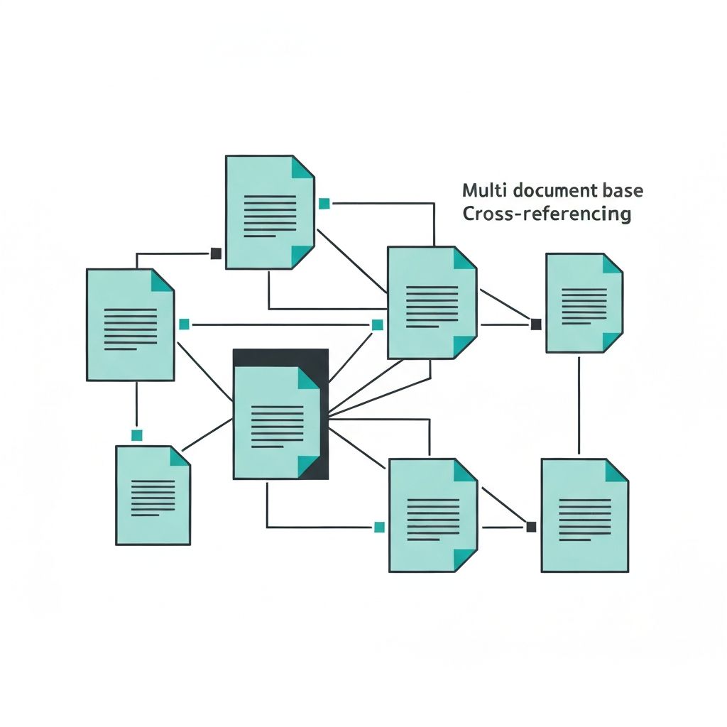 Multi-Document Knowledge Base illustration