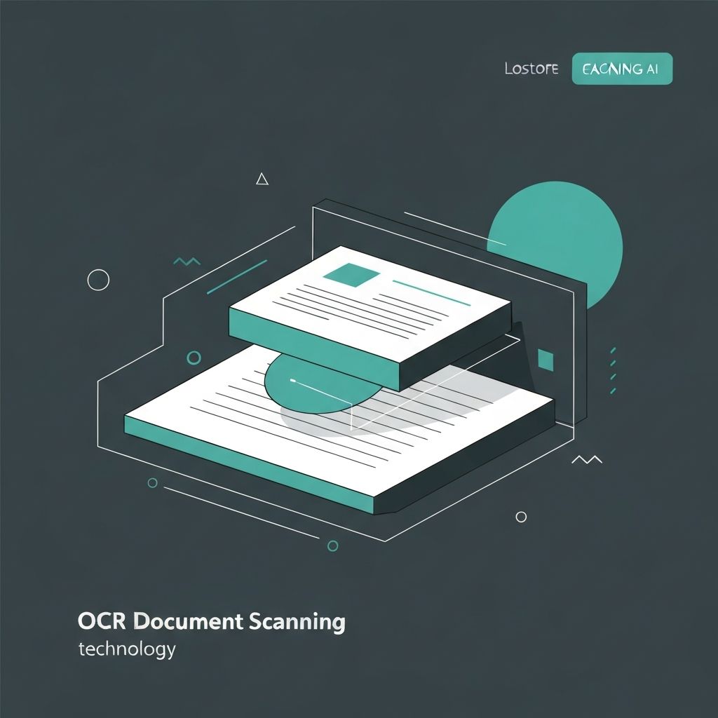 OCR for Scanned Documents illustration